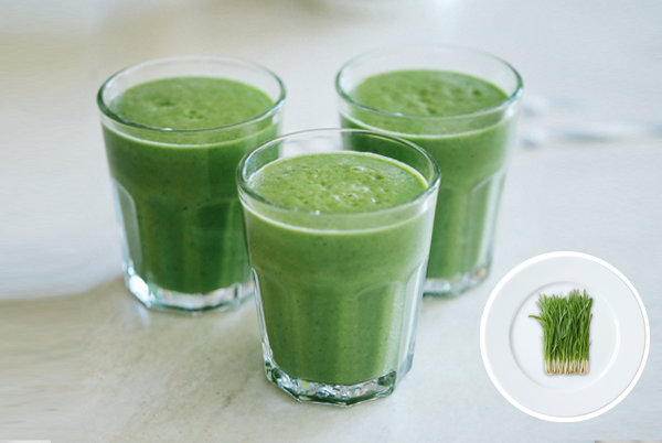 Wheatgrass Microgreen Power Smoothie
