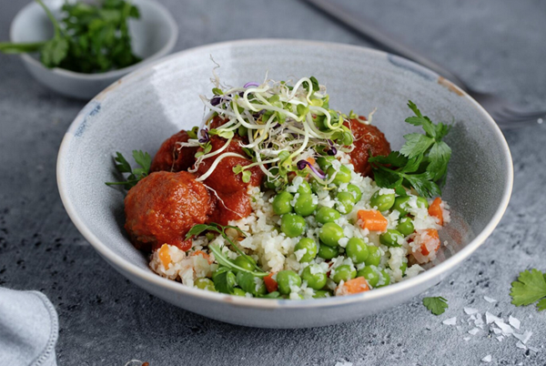 Chia Seed Microgreen Salad