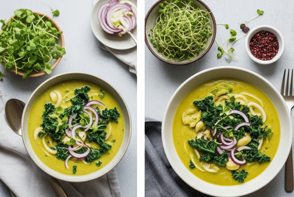 Chia Seed Microgreen In Normal Curry